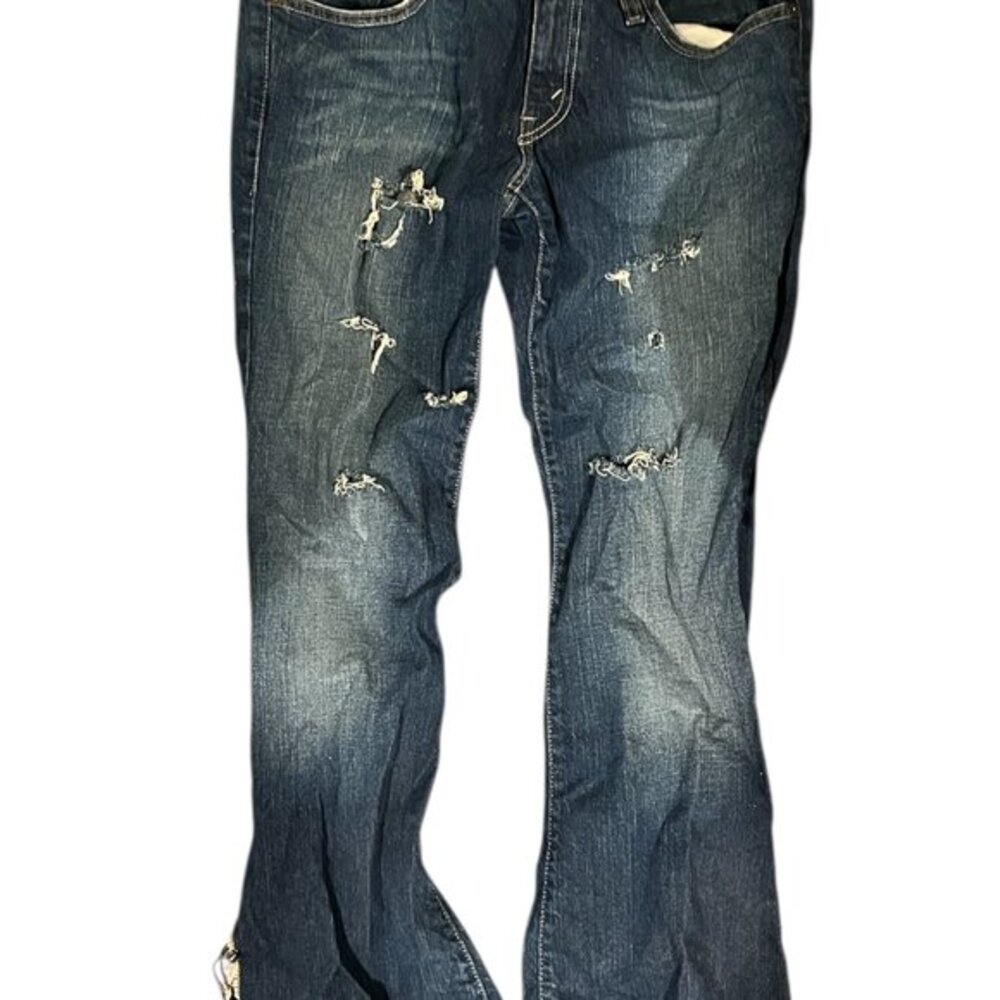 Levi’s‎ 524 Too Superlow Flare Women’s Jeans Size 11 M – Y2K Low‑Rise Dark Wash